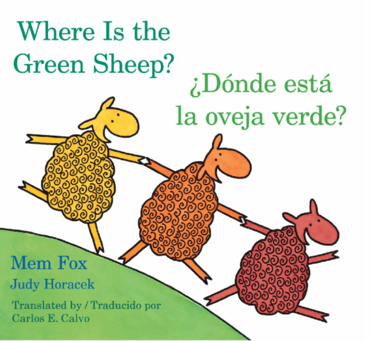 Where is the Green Sheep? / ¿Dónde está la oveja verde?